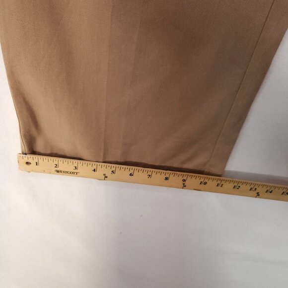 Everlane The Draper Pleated Pant Size 8 High Rise Wide Leg Beige 30" inseam - Picture 13 of 15